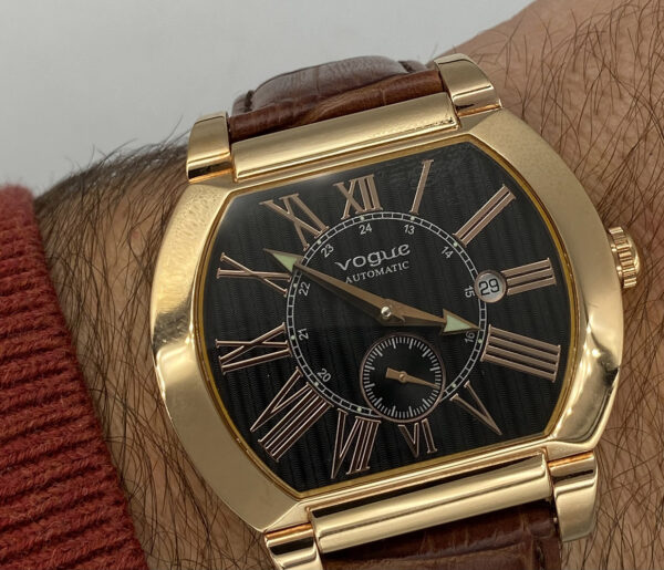 Αυτόματο αντρικό ρολόι Vogue! Αφόρετο. 45x43mm - Image 3